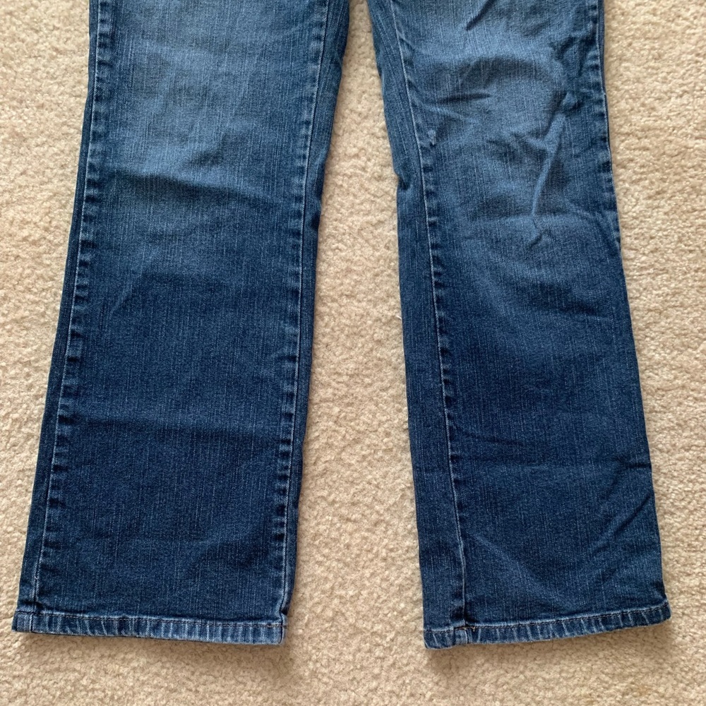 Lee Mid Rise Bootcut Dark Wash Jeans - Picture 4 of 11